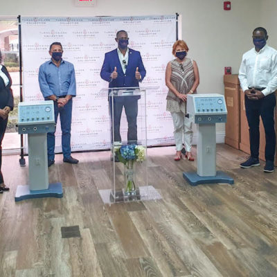 Turks & Caicos Collection Donates Health Equipment to the Turks & Caicos Island Government