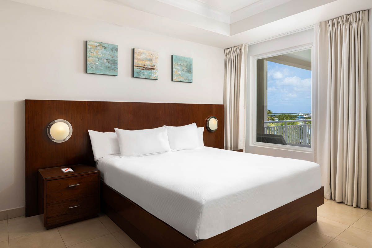 One Bedroom Oceanfront Suite - Bedroom